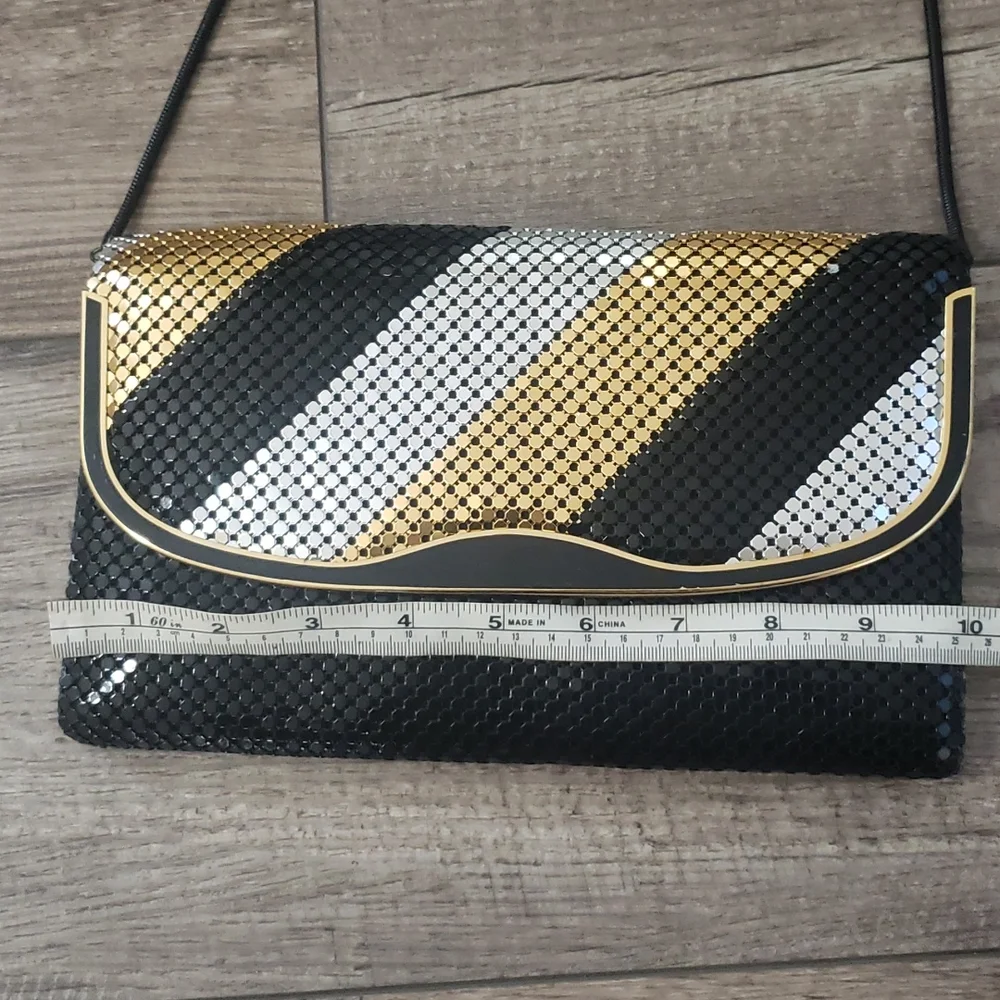 Shiny Disco 3 Toned shoulder bag